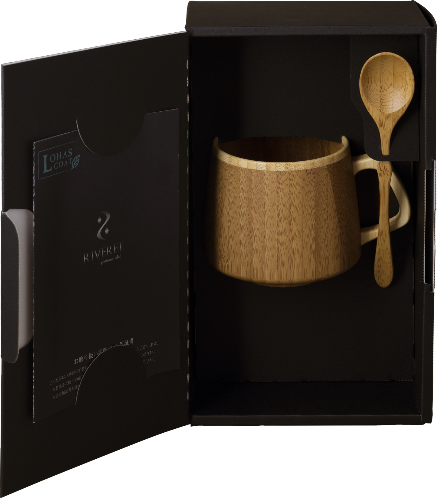 Bamboo Flan Mug & Spoon