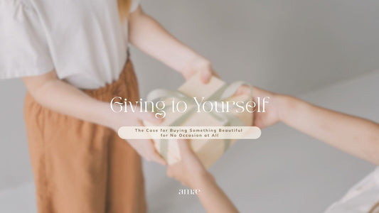Giving to Yourself