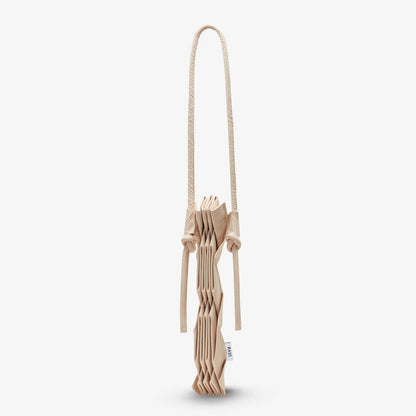 W-Knot Bag (Beige) - amae x Becky collab