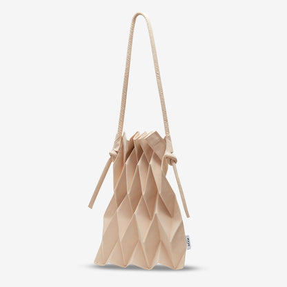 Bolso con Diseño de Nudo en W (Beige)