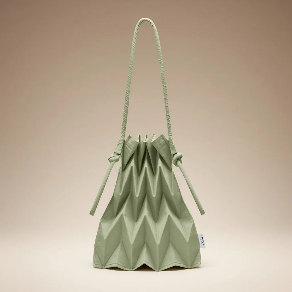 W-Knot Bag (Mint) - amae x ⁠Elizabeth collab