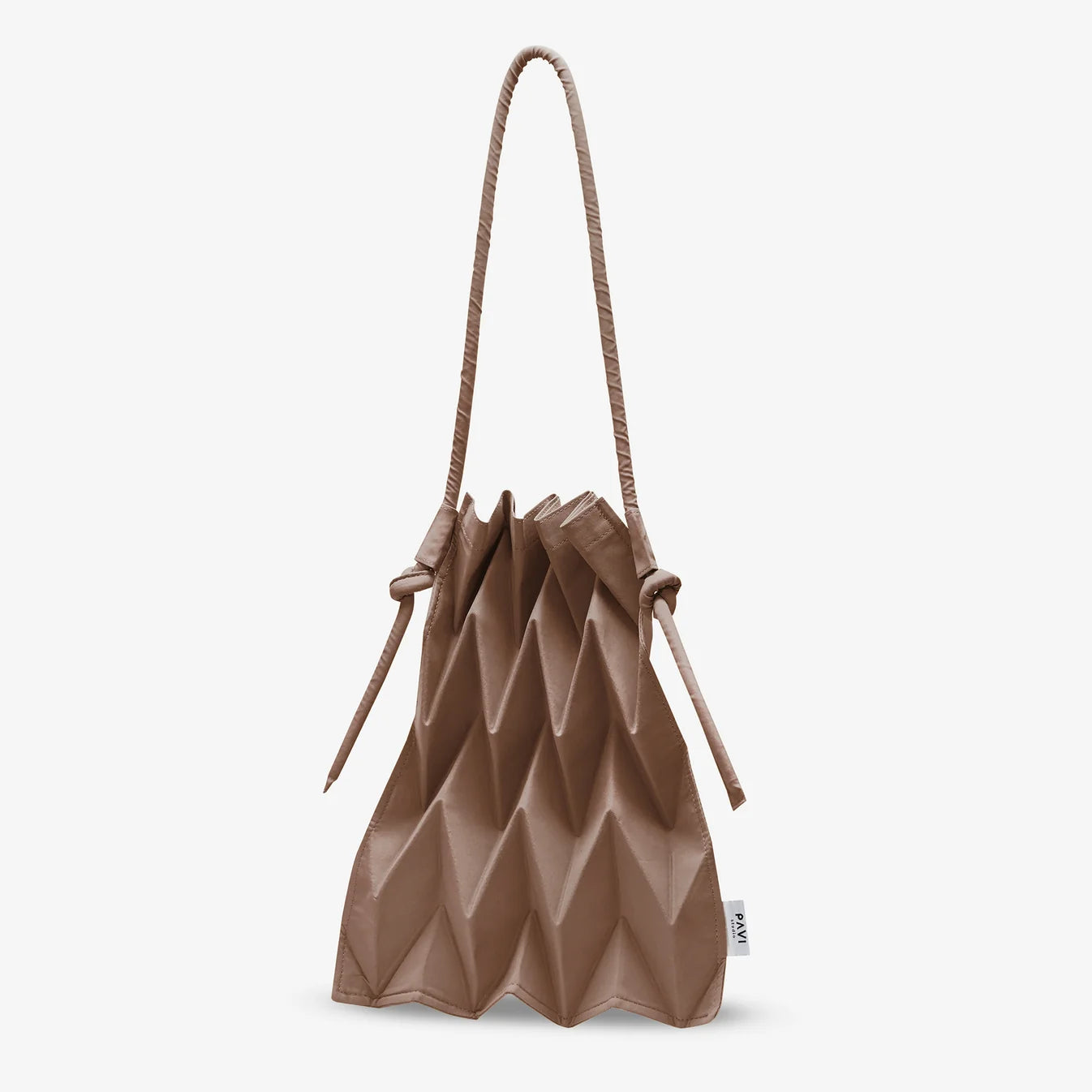 W-Knot Bag (Mocha) - amae x Becky collab