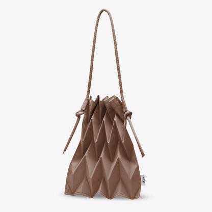 W-Knot Bag (Mocha) - amae x Becky collab