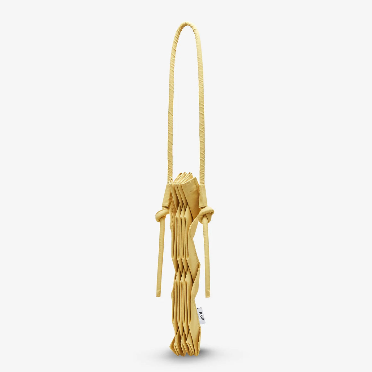 W-Knot Bag (Mustard) - amae x Zainab collab