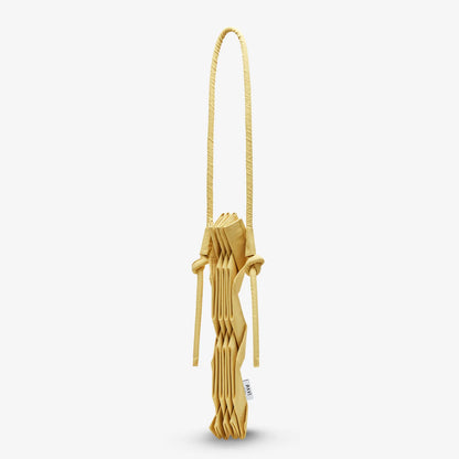W-Knot Bag (Mustard) - amae x Zainab collab
