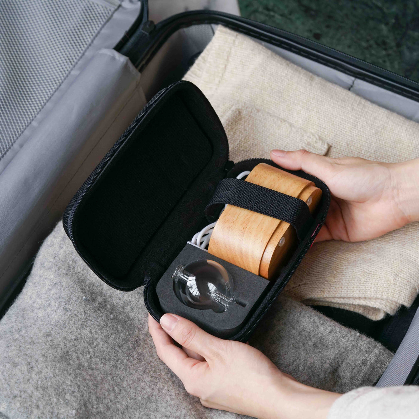 Aureole Cold Air Diffuser Travel Set