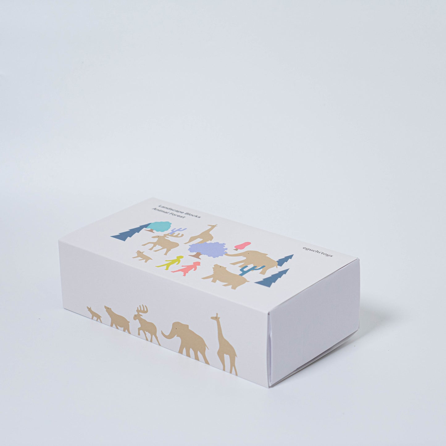 Landscape Wooden Blocks - Animal Forest