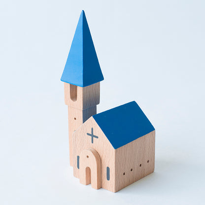 Bloques de Construcción de Madera - Iglesia