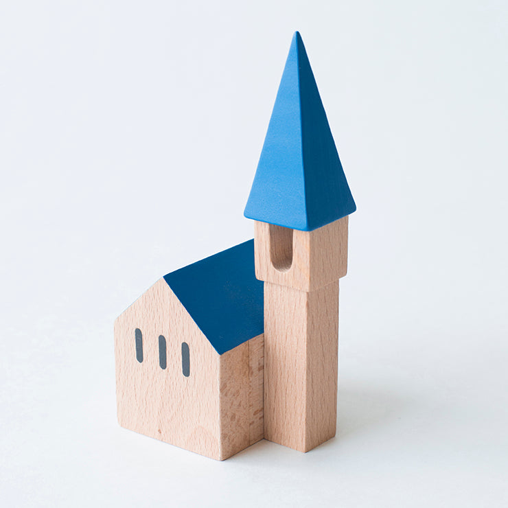 Bloques de Construcción de Madera - Iglesia