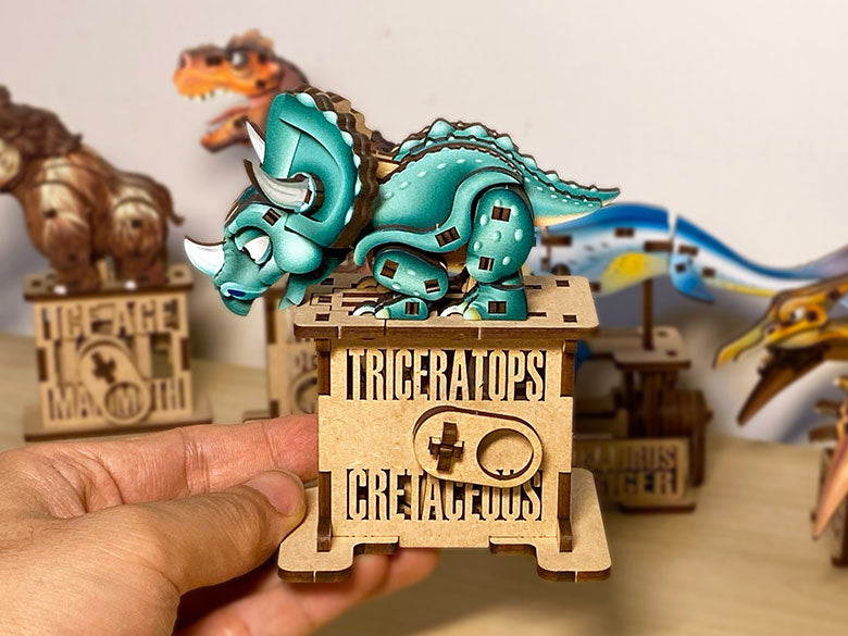 Triceratops 3D Puzzle