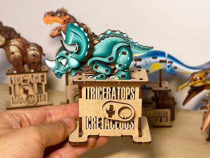 Triceratops 3D Puzzle