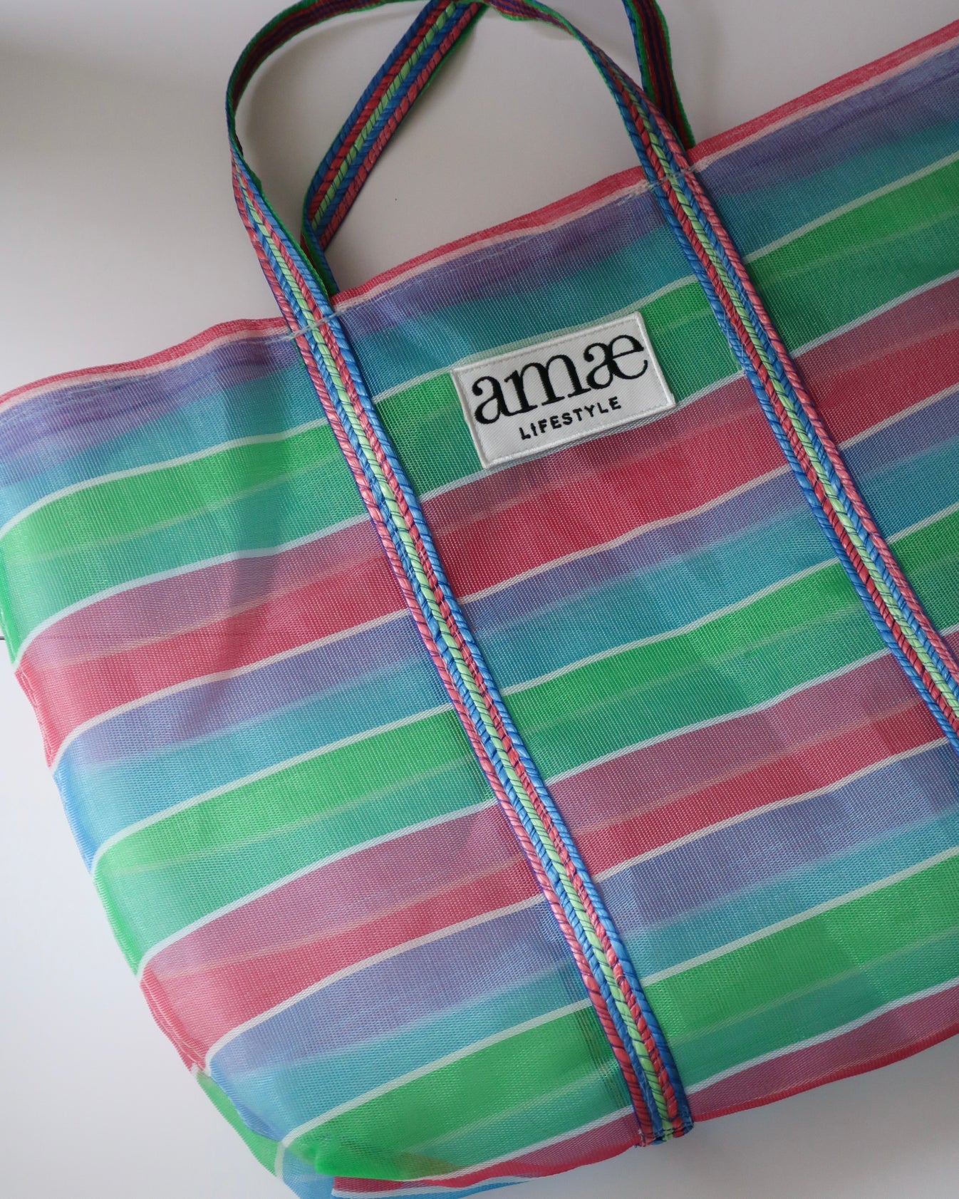KA-TSI Mesh Tote Bag - amae x  ⁠ValentinaValorzi  collab