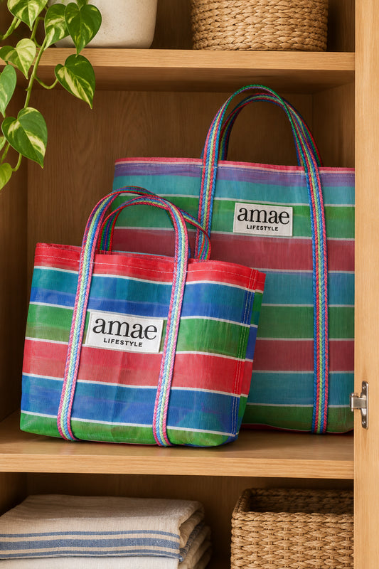 KA-TSI Mesh Tote Bag - amae x  ⁠ValentinaValorzi  collab