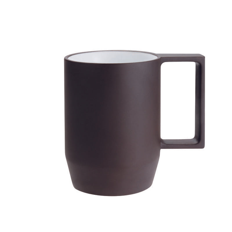 Purple Clay Latte Cup