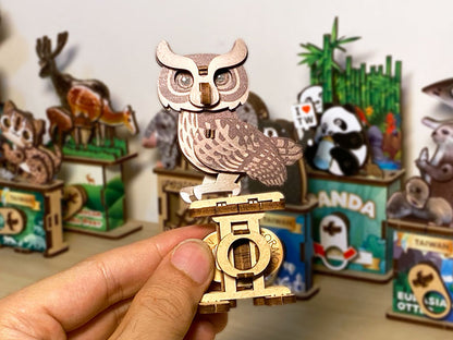 Puzzle 3D de Búho
