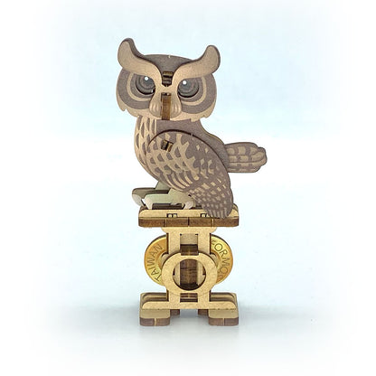Puzzle 3D de Búho