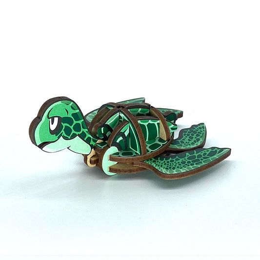 Green Sea Turtle 3D Puzzle