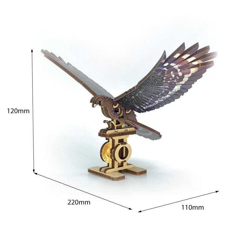 Crested Serpent Eagle 3D Puzzle