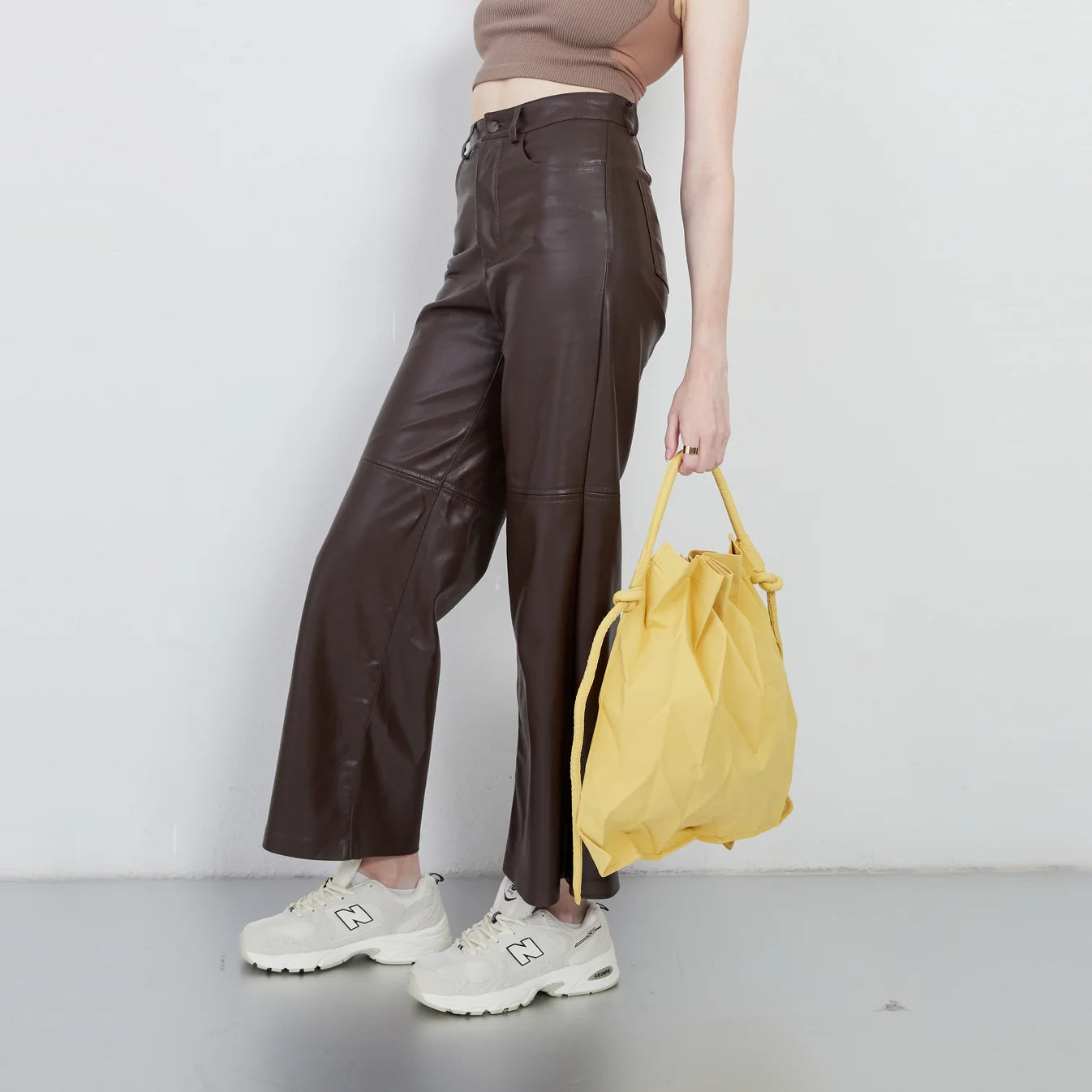 W-Knot Bag (Mustard) - amae x ⁠⁠LisaVenema collab