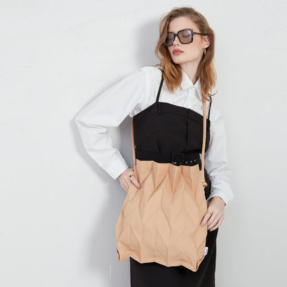 W-Knot Bag (Khaki) - amae x ⁠Elizabeth collab