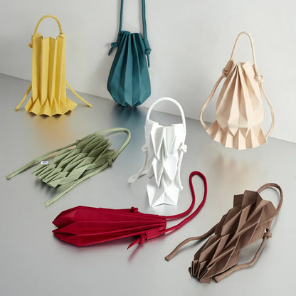 W-Knot Bag (Mocha) - amae x Becky collab