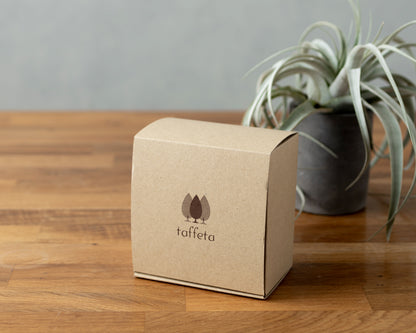 Taza de Té de Madera de Caucho