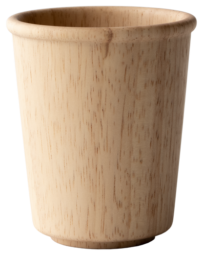 Copa Angular de Madera de Caucho
