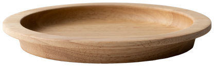 Rubberwood Rim Plate
